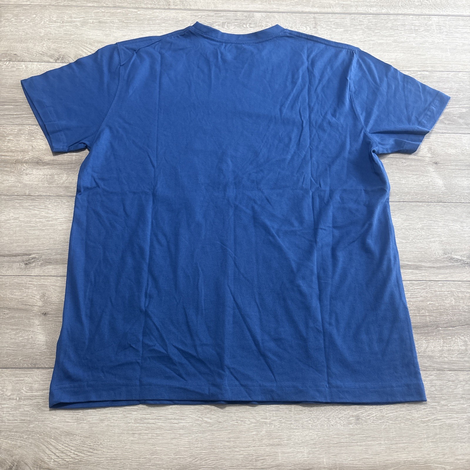 NWT Tek Gear Blue Performance Tee Men’s Large 100% Cotton Short Sleeve Crew Neck gallery