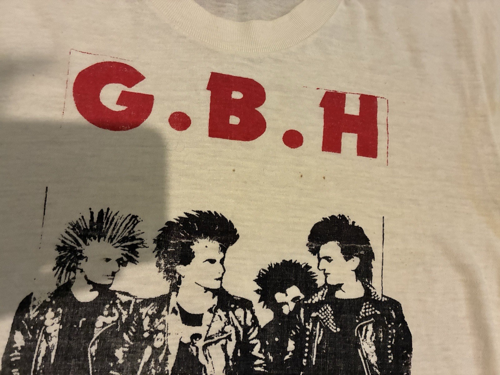 GBH shirt vintage single stitch The Exploited Discharge Crass UK Subs Germs punk gallery