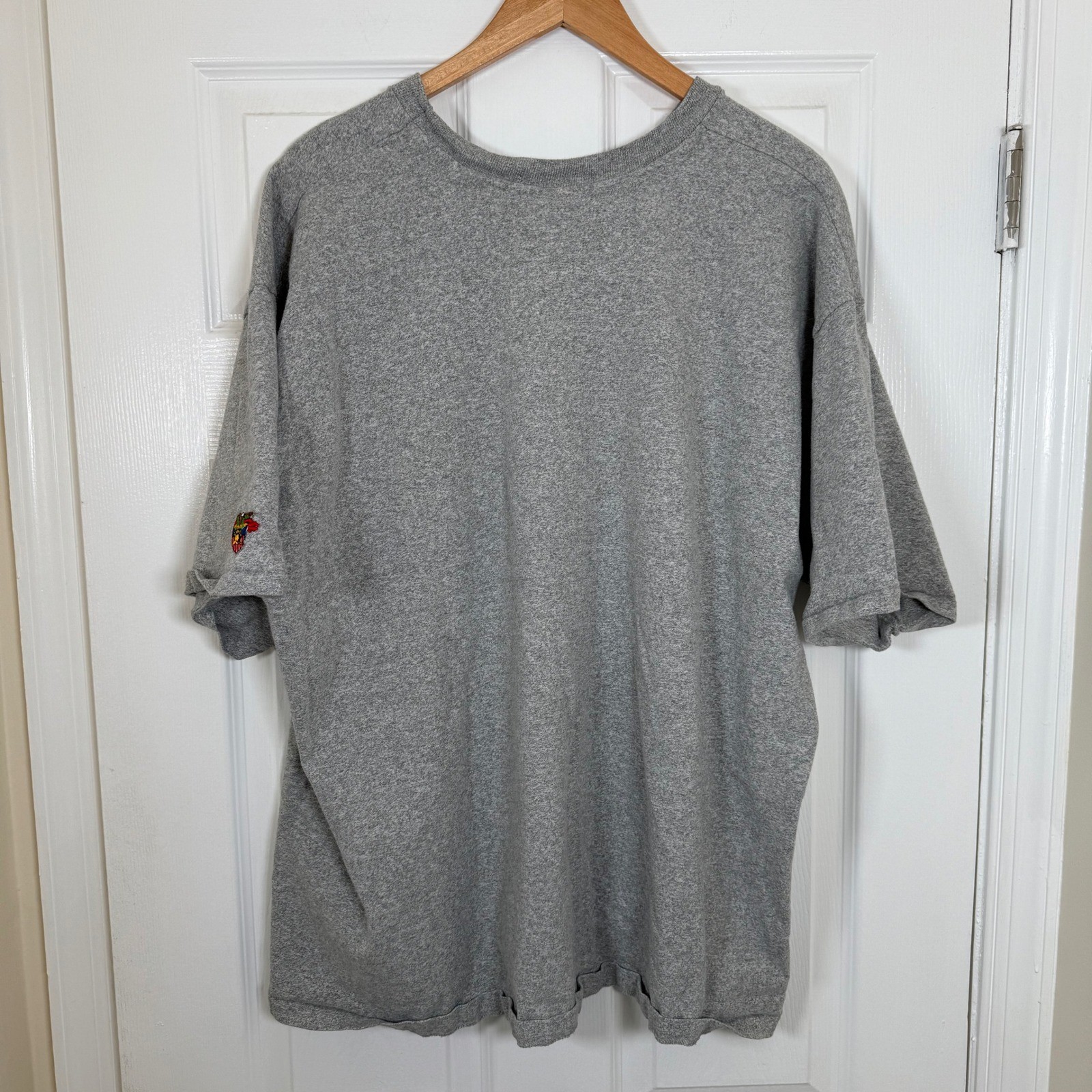 Vintage Army West Point 90's T-Shirt Mens XL Gray USA Made Military Rayon gallery