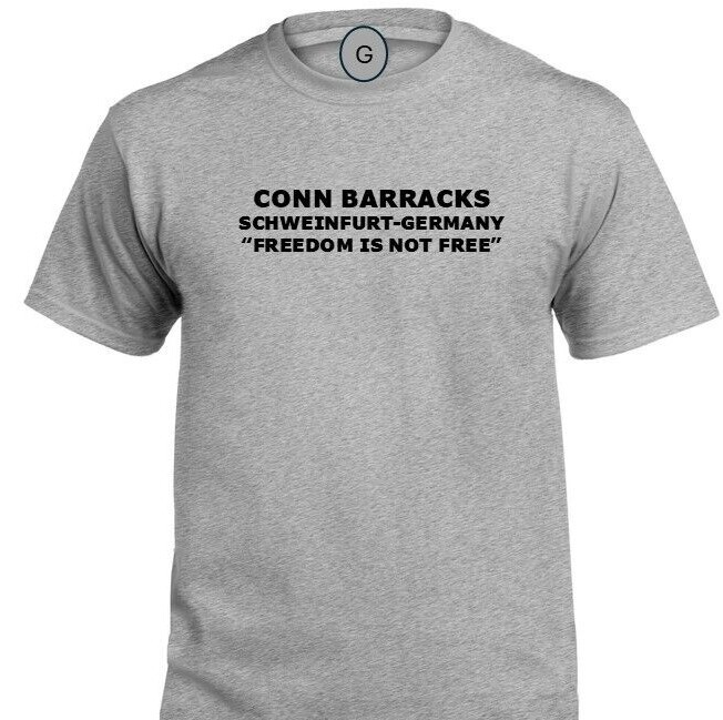 COOKE BARRACKS* GOPPINGEN-GERMANY* FREEDOM* INDIVIDUAL BASE PT SHIRT gallery