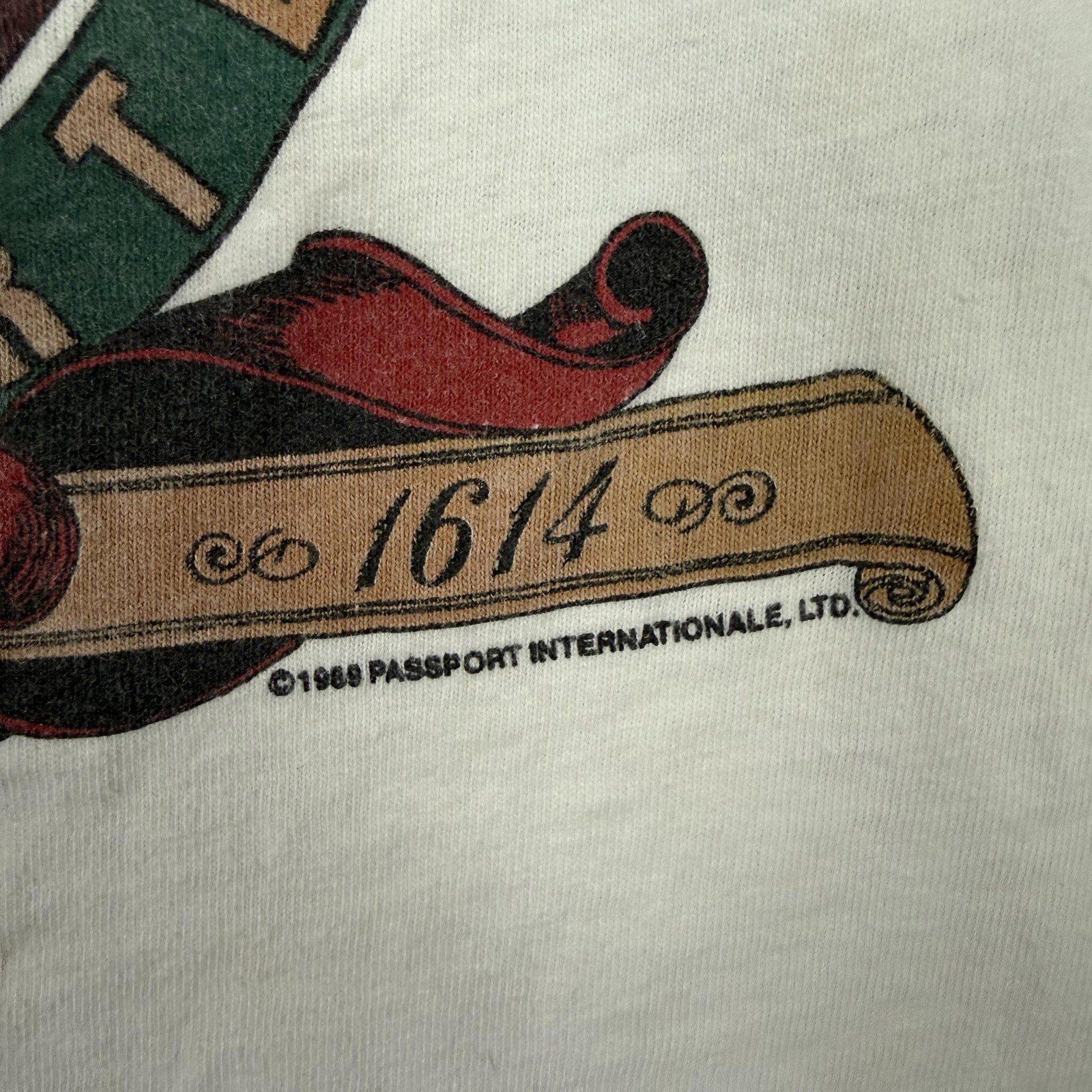 VINTAGE German Beer Shirt Adult Small 20x25 Hedricks Biergarten USA Made 80s Men gallery