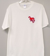 Denver Broncos 1966 Helmet Logo Embroidered T-Shirt S-6XL, LT-4XLT New