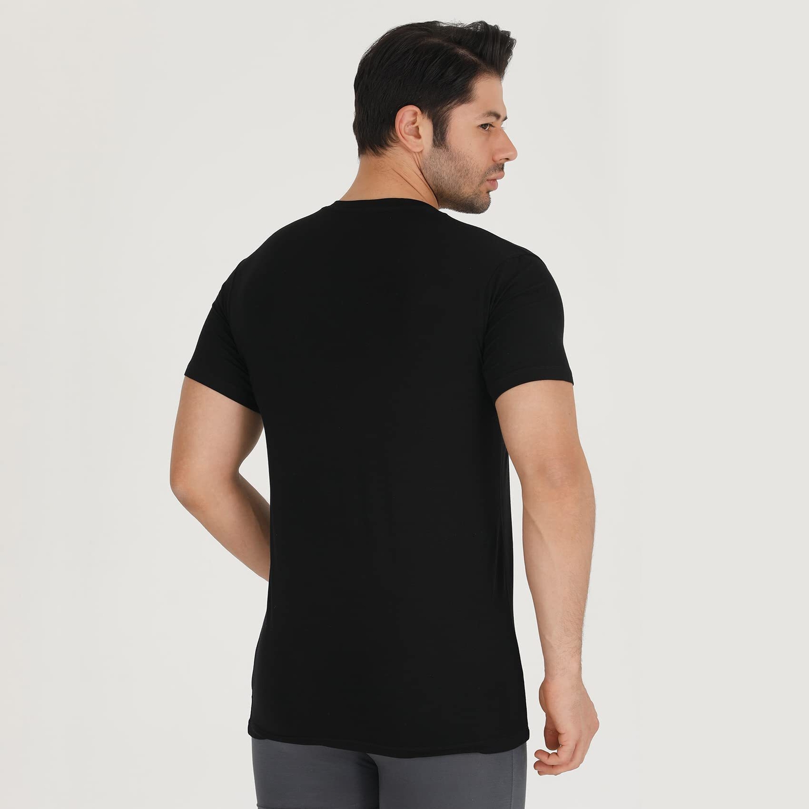 Bamboo V-Neck Undershirt (3 Pack) gallery