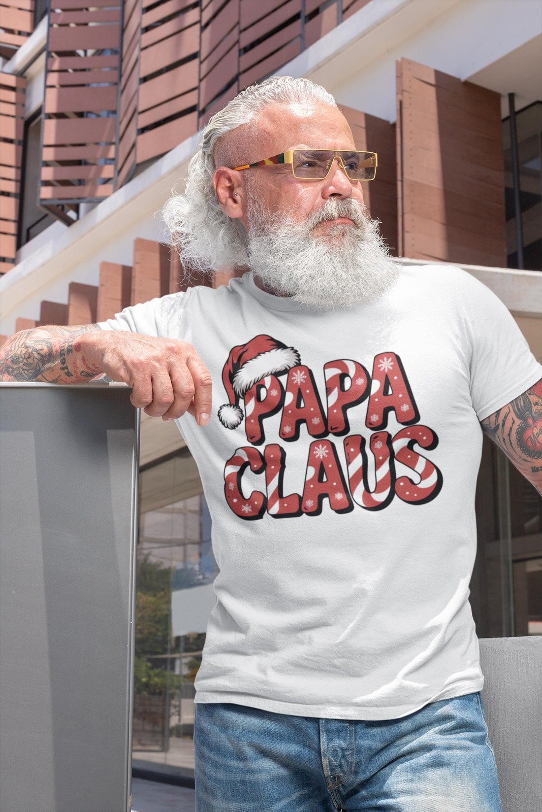 Papa Claus T-Shirt • Christmas Shirt for Dad, Grandpa Gift • Funny Holiday Gift gallery
