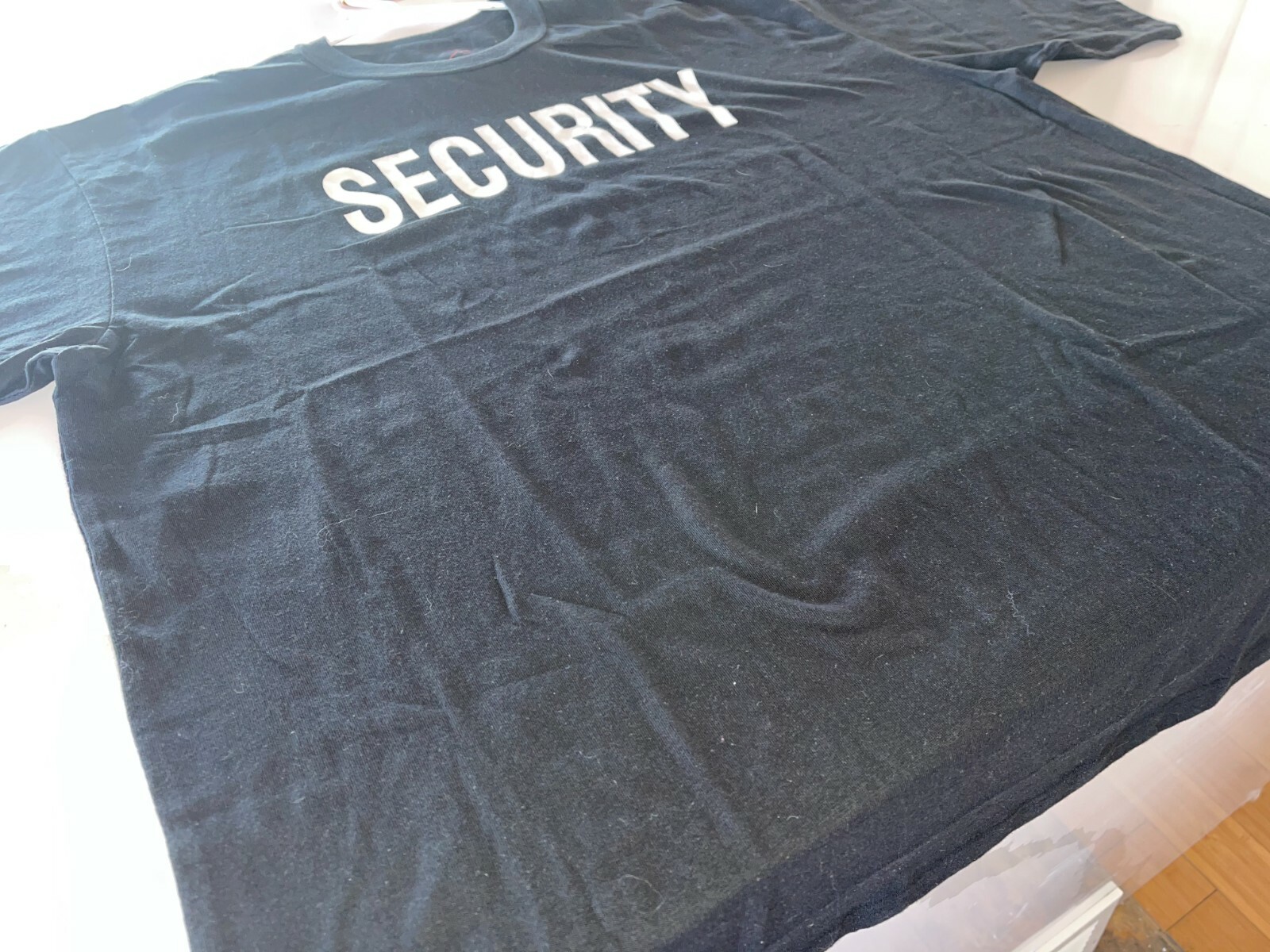 6XL BLACK SECURITY BOUNCER STAFF GUARD SHIRT UNIFORM CONCERT CLUB EVENT gallery