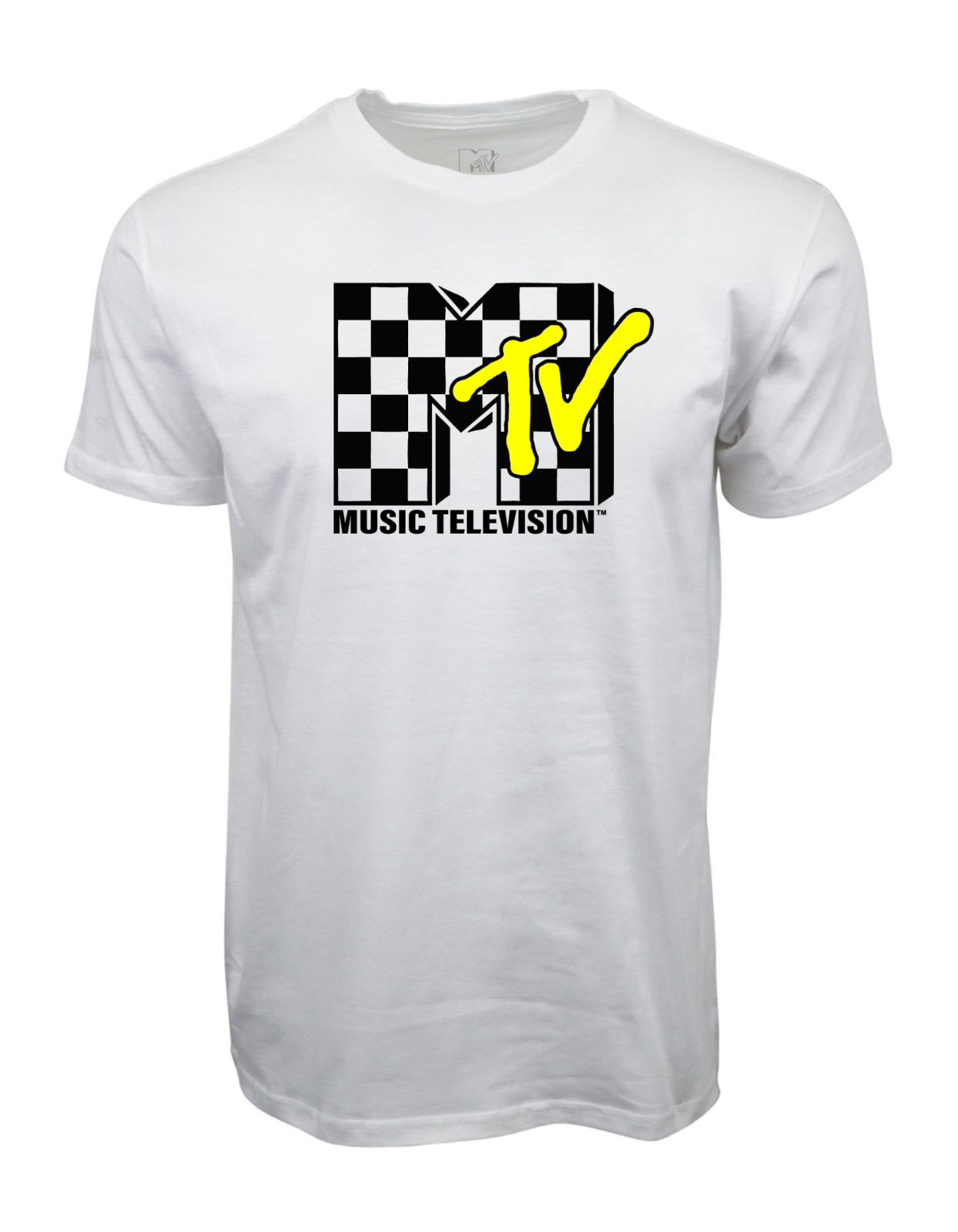 MTV Checkered Graphic T shirt gallery