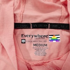 686 Everywhere DriRelease L/S Tech Hoodie Rosette Pink Lightweight Men’s Size M