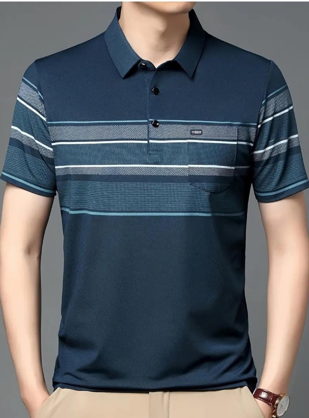 Men Polo T Shirt ,fabir Polyester, Half Sleeve, T Shirt Length Standard ( S TO gallery