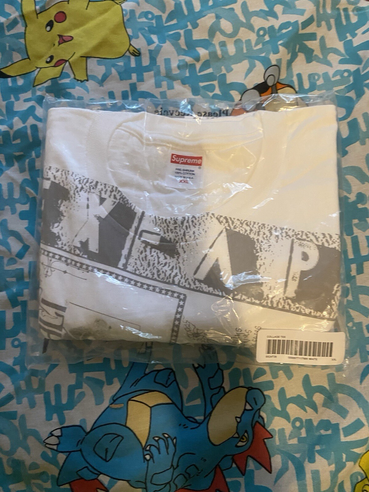 Supreme Collage Tee White 2XL XXL SS24 Streetwear Photo Women's History Museum gallery