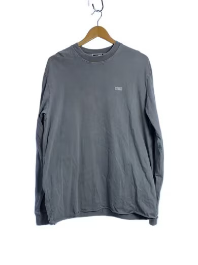 KITH/Long-sleeve T-shirt/M/Cotton/BEG/Plain/21-070-060-0003-1-0