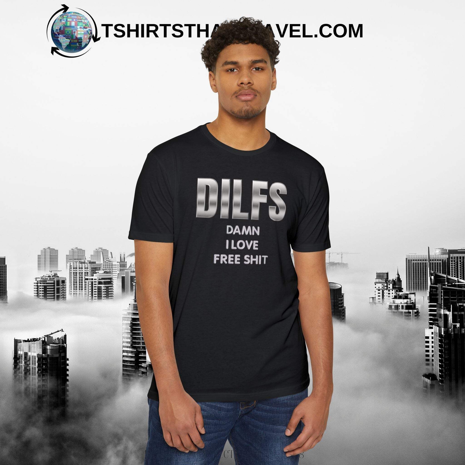 DILFS Unisex CVC Jersey T-shirt gallery