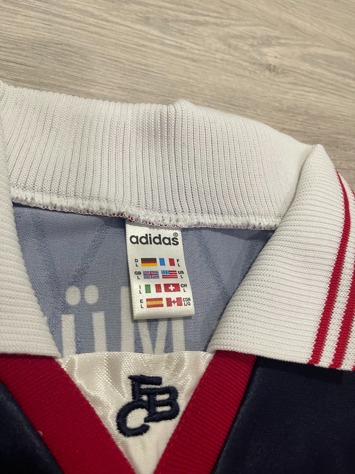 Bayern Munich 1997 1998 1999 Home Shirt Adidas Opel Vintage Jersey Size L gallery