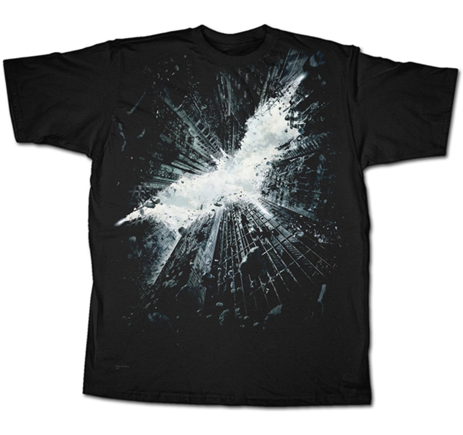 Batman Shirt The Dark Knight Rises T-Shirt Logo Gifts Gear DC Comics Apparel 2XL gallery