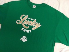 Way To Celebrate St. Patrick’s Day Graphic Men’s 2XL This Is My Lucky T-Shirt