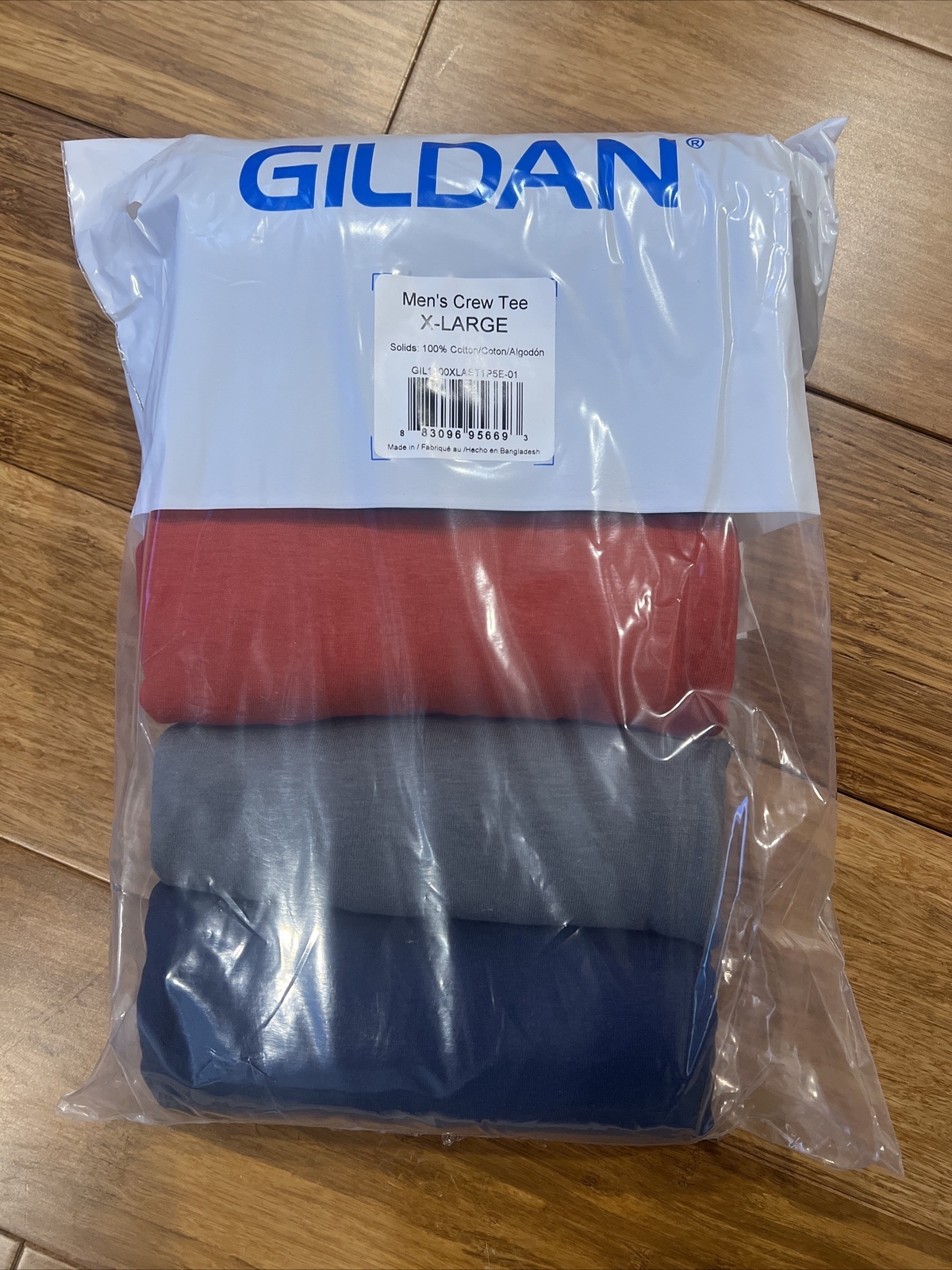 Gildan Men's Crew T-Shirts, Multipack, Style G1100 Size XL gallery