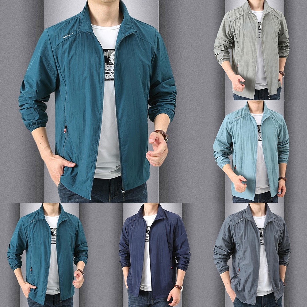 Functional Menswear Breathable Sun Protection Outwear Suitable For All Seasons gallery