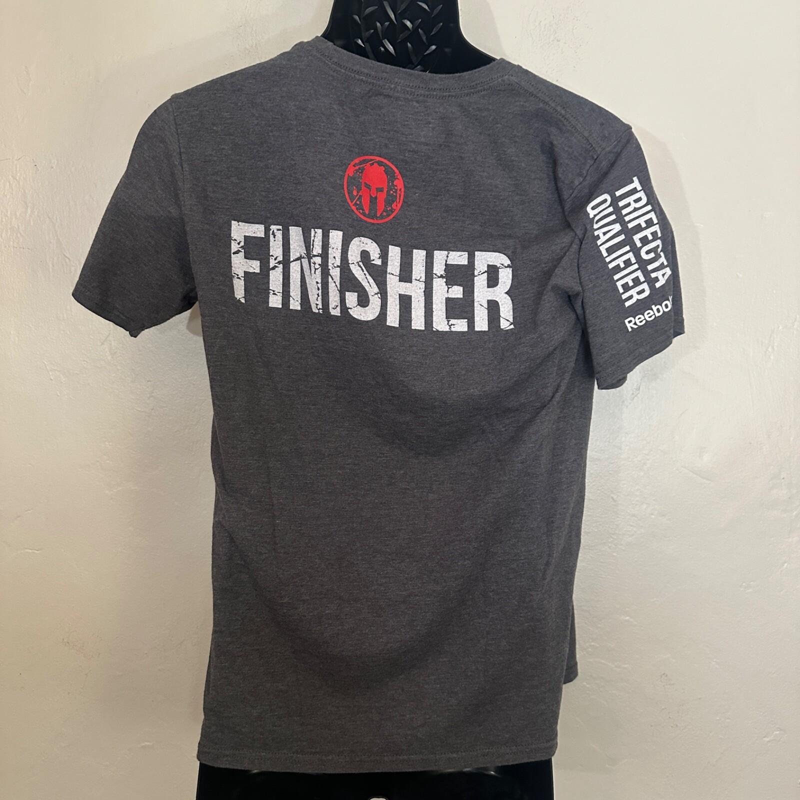 Reebok Spartan Race 2015 Finisher T Shirt Small Gently worn 50% cotton /50% poly gallery