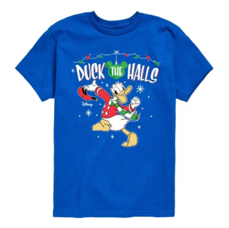 Hot Christmas Duck tee shirt Unisex all size Blue CH026 gallery