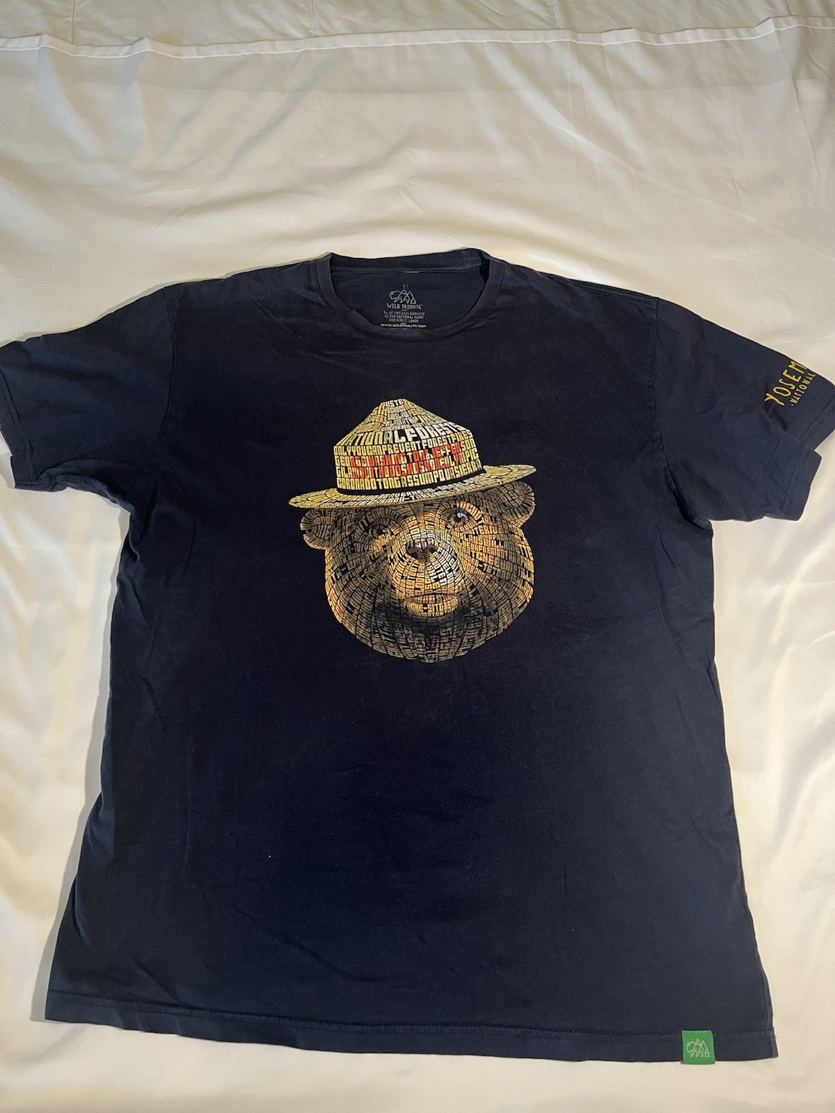 Smokey The Bear Wild Tribute Nat’l Forests T Shirt Size XL