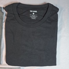 True Classic Crew Neck (3 pack) extra large XL Black, Gray, White