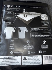 EJIS Sweat Defense Modal V Neck Undershirt XS New In White