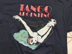 Vintage 80s Tango Argentino Single Stitch T Shirt Ballroom Dance Graphic Tee