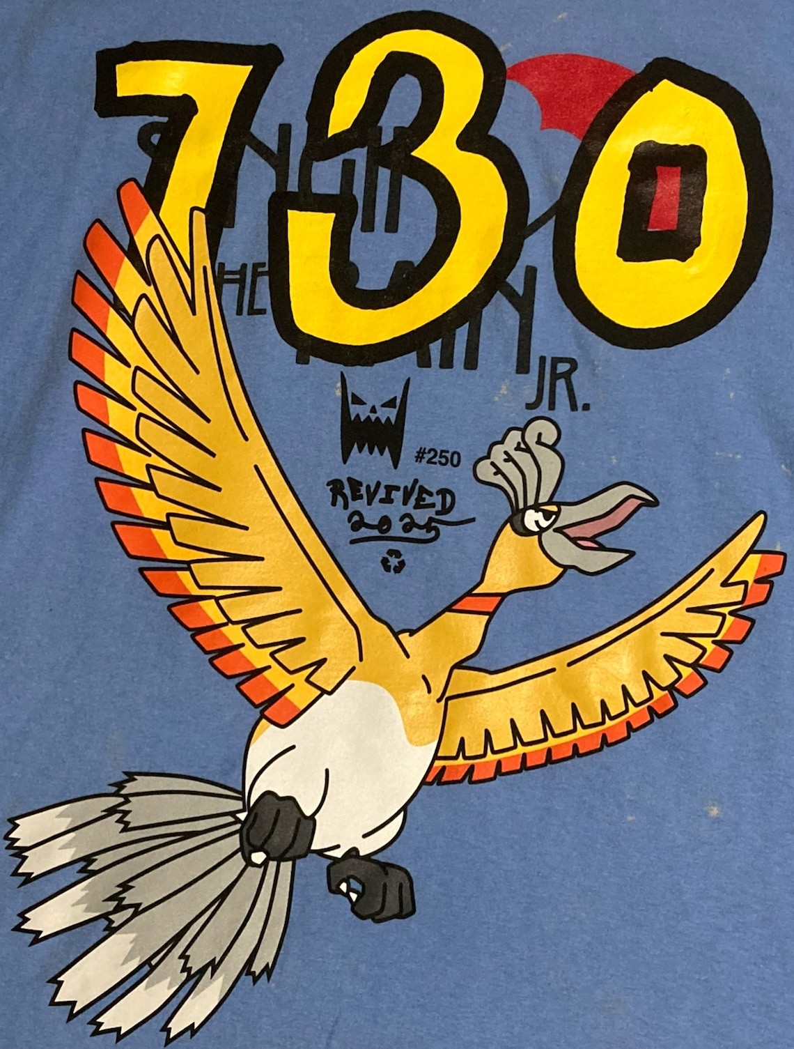 Asspizza x Pokemon Gen2 x 730 Printing Revived Shiny Ho-Oh T-shirt Sz M 20×28
