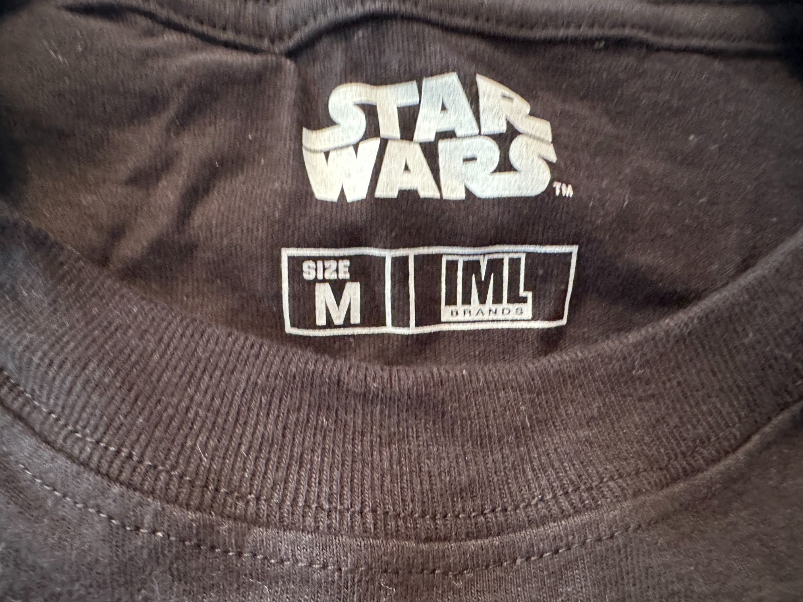 STAR WARS BLACK SHIRT SIZE M MEDIUM MAY THE FORCE BE WITH YOU DEATH STAR FIGHTER gallery