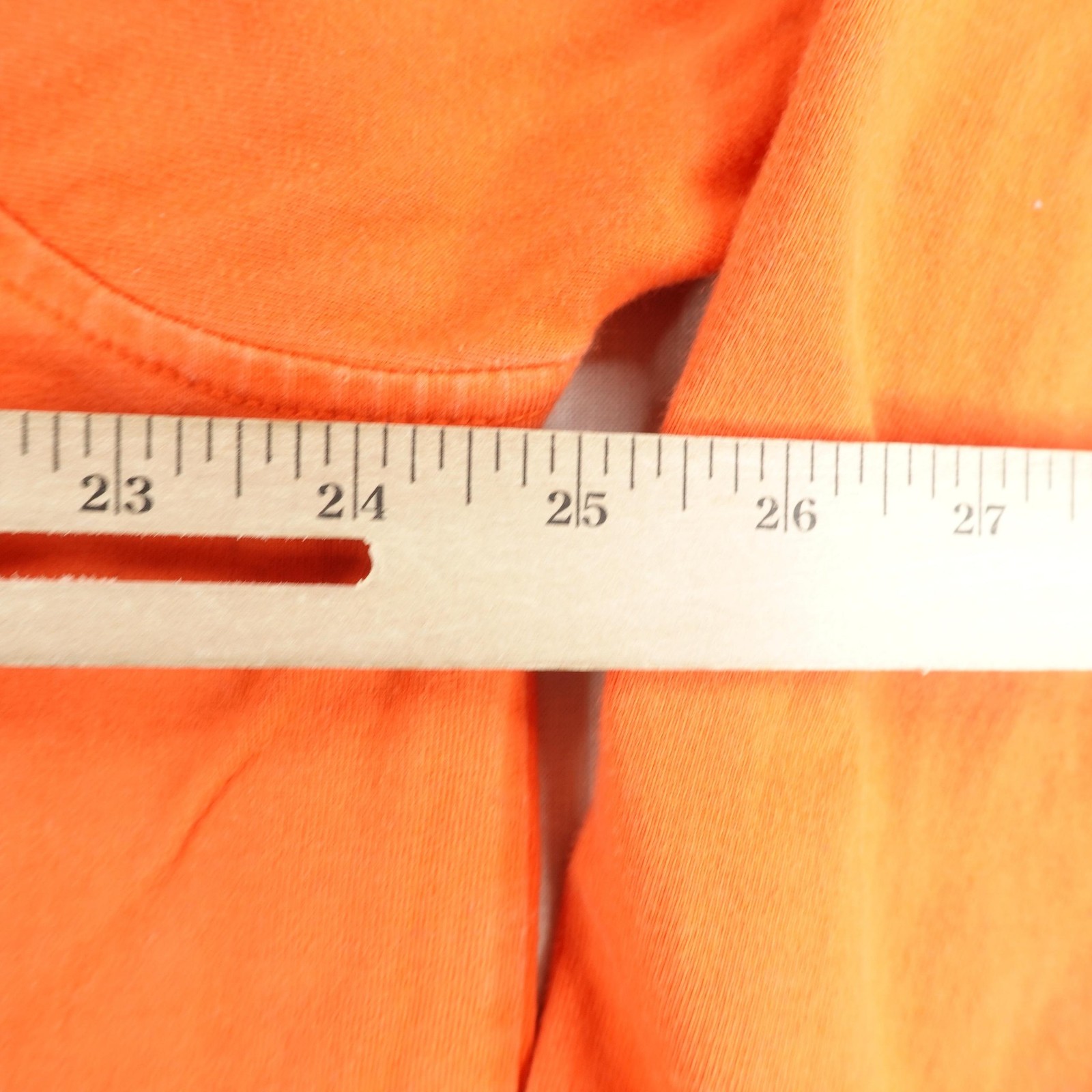 Vintage Marithe Francois Girbaud Shirt Mens XL Orange Blue Heavyweight Y2K Tee ^ gallery