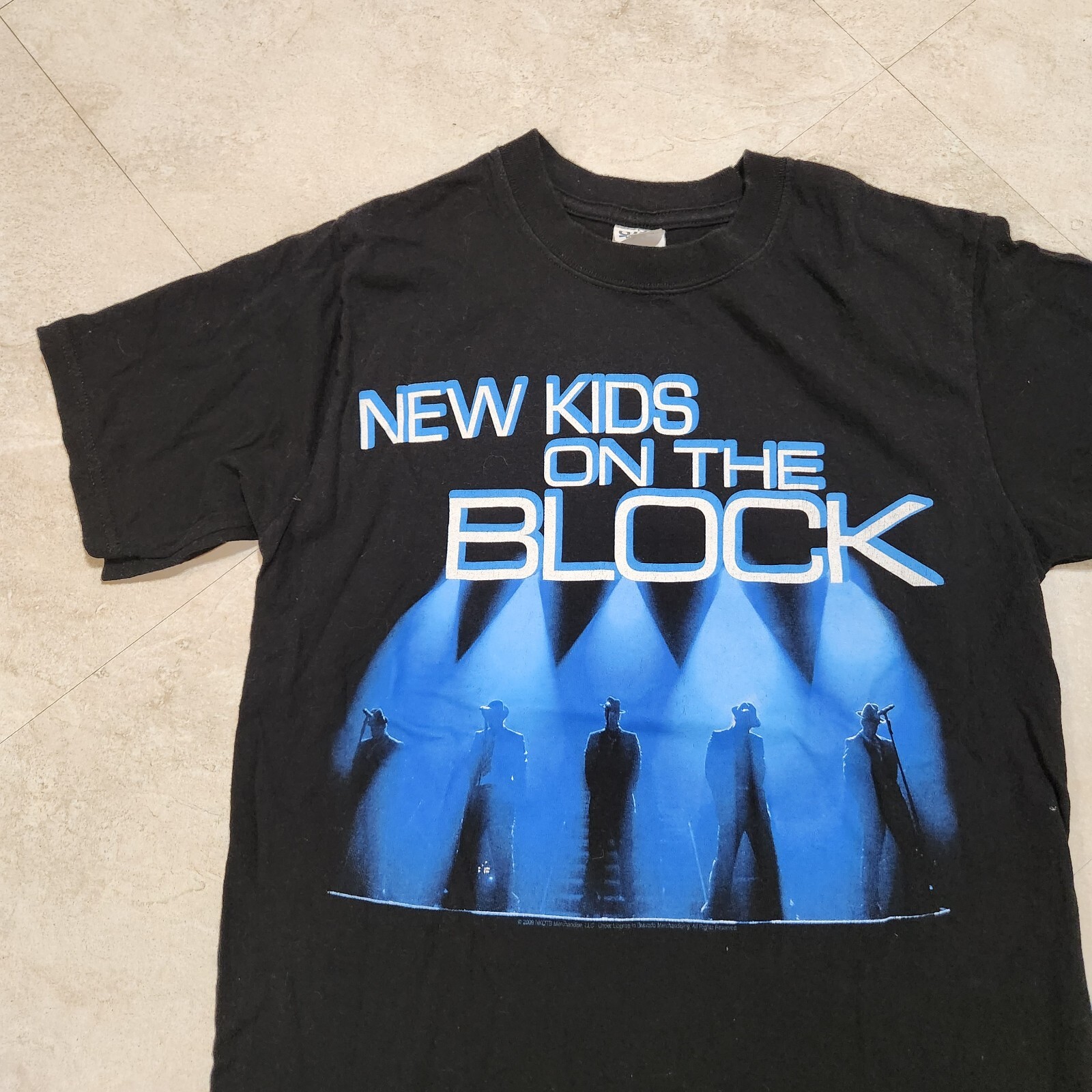 VTG Y2K 2000s New Kids On The Block NKOTB US Tour 2009 S Small Band Tee T Shirt gallery