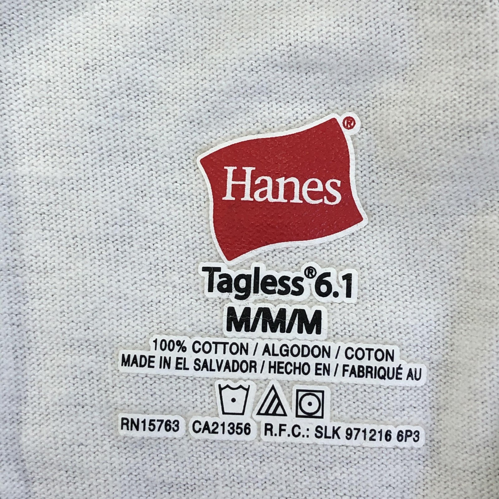 MarlinStar Hanes Shirt Mens Medium White Long Sleeve Graphic Tee Tagless Fish gallery