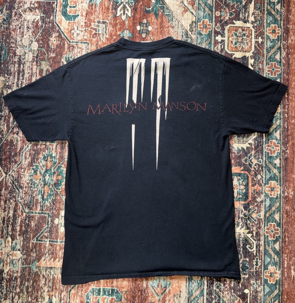 Vintage Marilyn Manson AOP Shirt Delta Pro Very Rare Size Large PRISTINE gallery