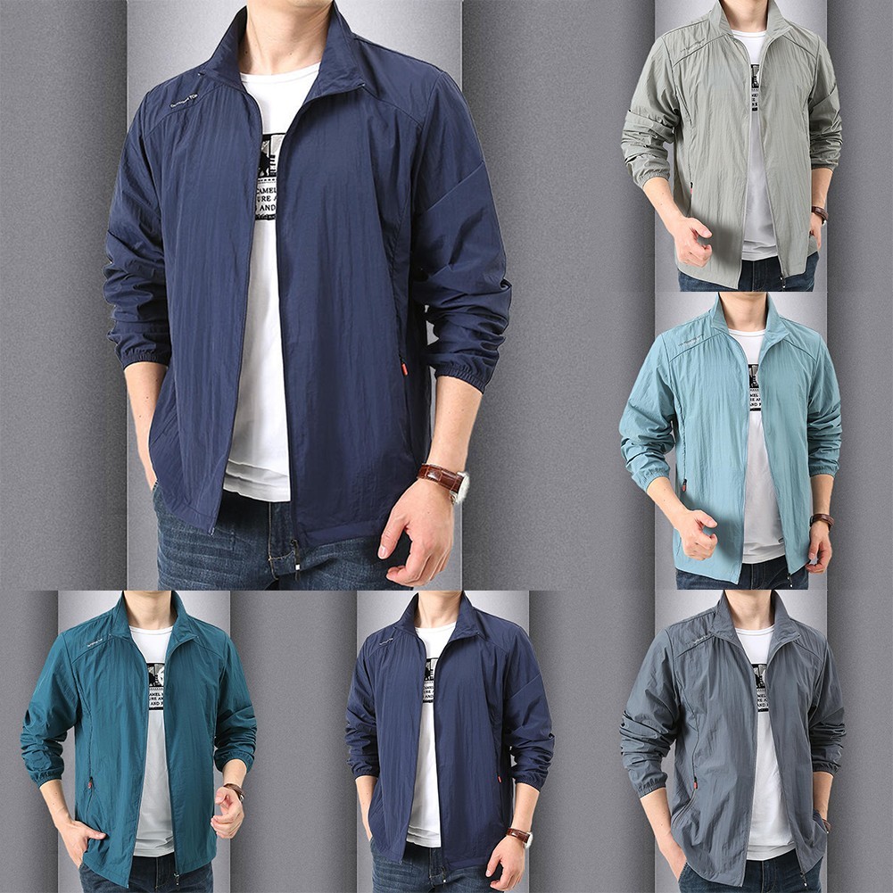 Functional Menswear Breathable Sun Protection Outwear Suitable For All Seasons gallery