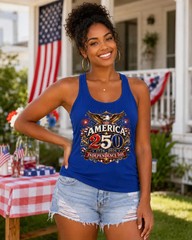 America Independence Day Tank Top