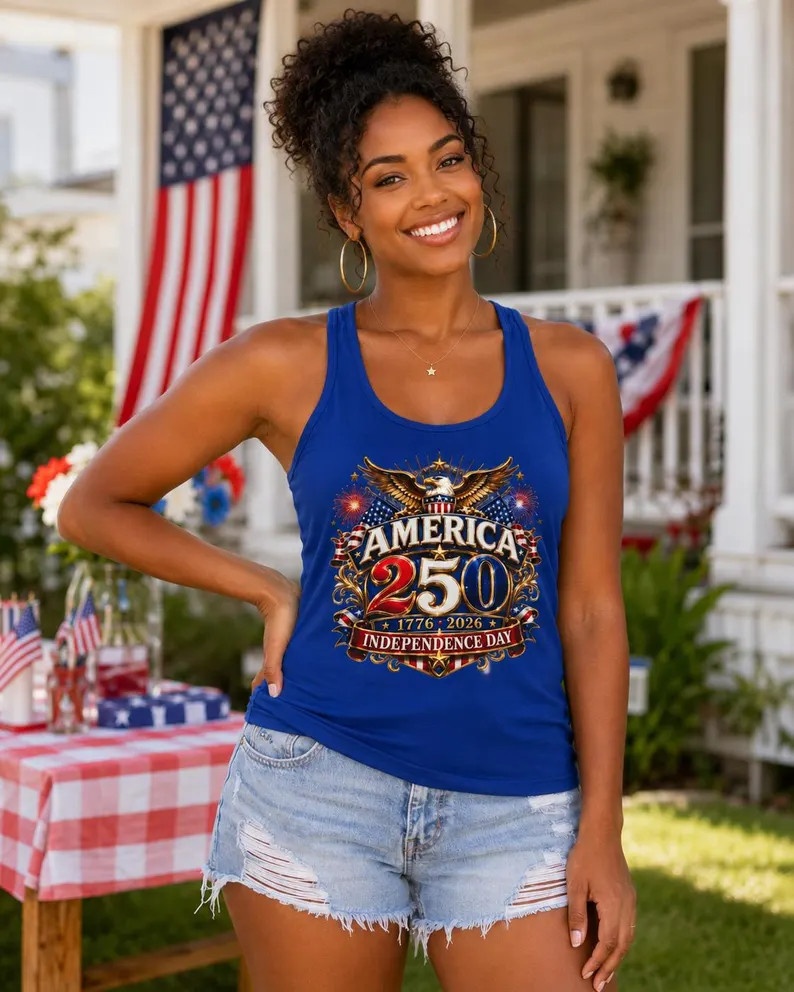 America Independence Day Tank Top gallery