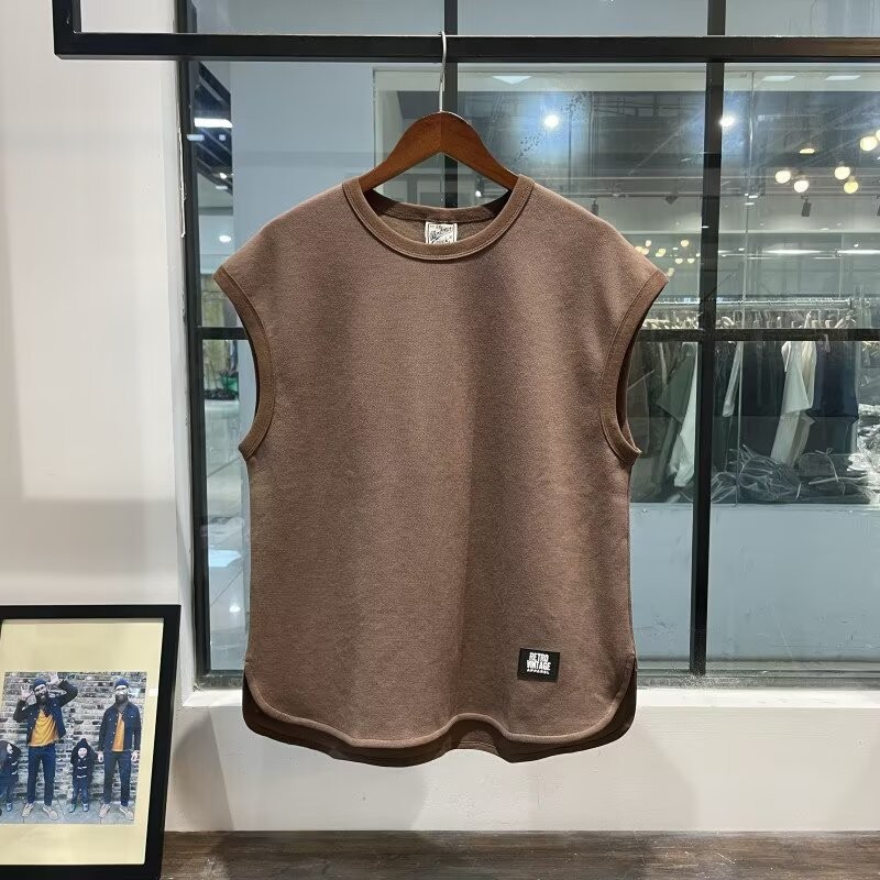 New Sports Fitness Vest For Men T-shirt Loose Sleeveless Sweatshirt M L XL-5XL gallery