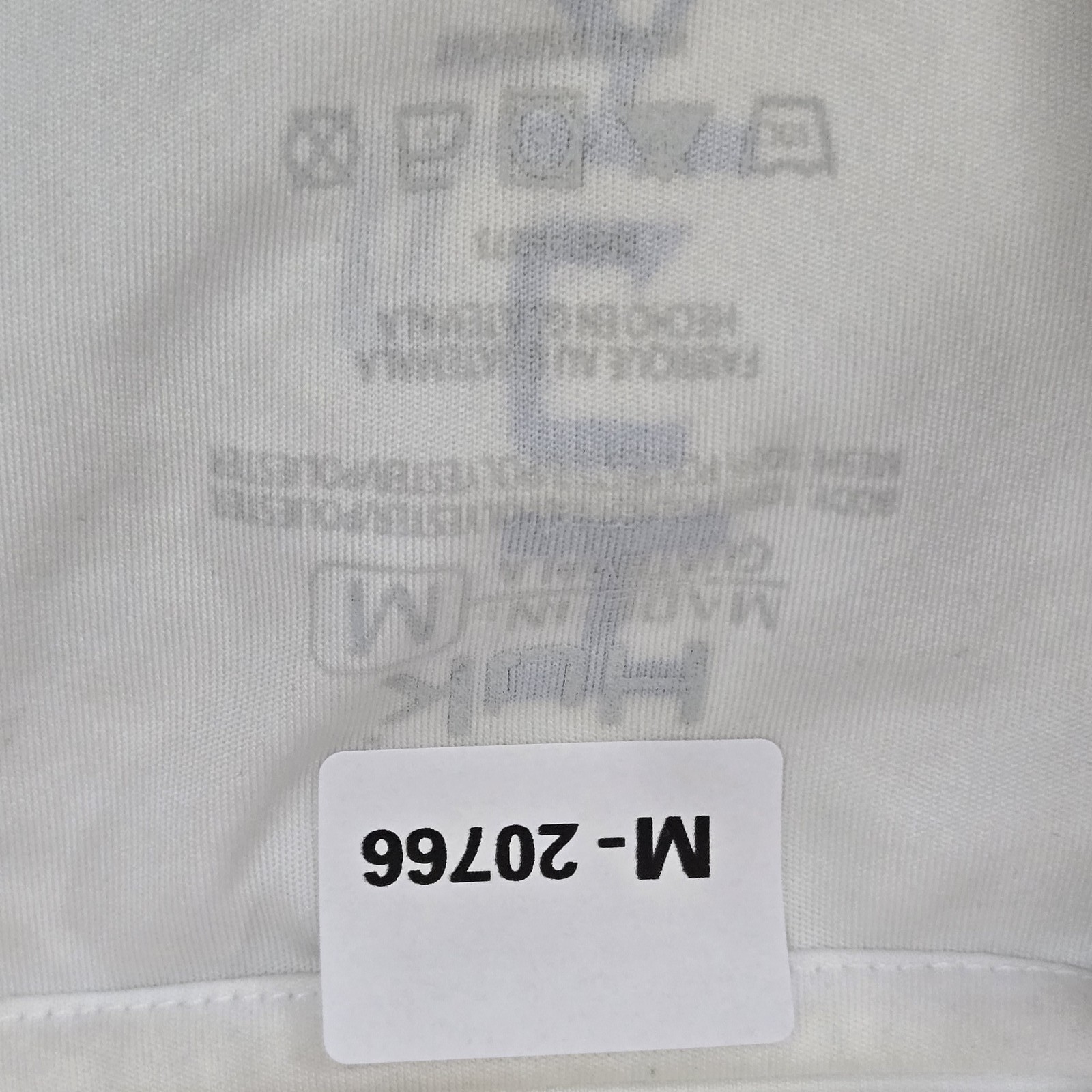 Huk Men Shirt M White Logo Text Activewear Long Sleeve gallery
