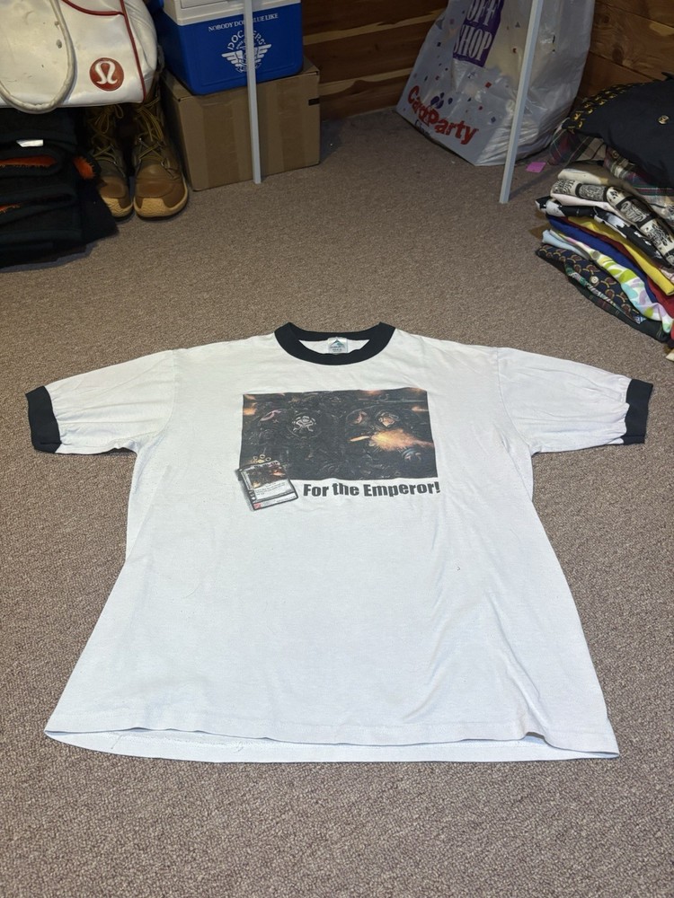 Vintage 2000s Warhammer 40,000 Put An Army In Your Pocket Promo T Shirt