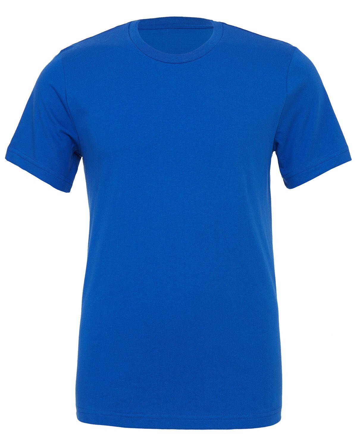 Bella + Canvas 3001C 2XL True Royal Cotton Jersey Tee Unisex Blue Tshirt gallery