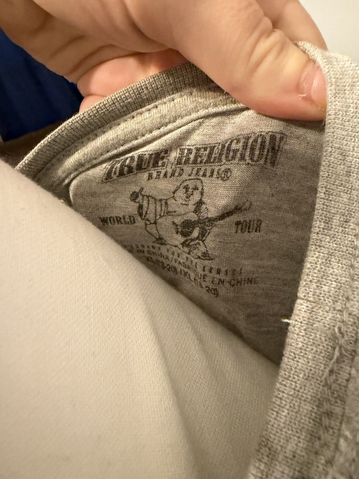 True Religion Crew Neck T-Shirt Men’s L gallery