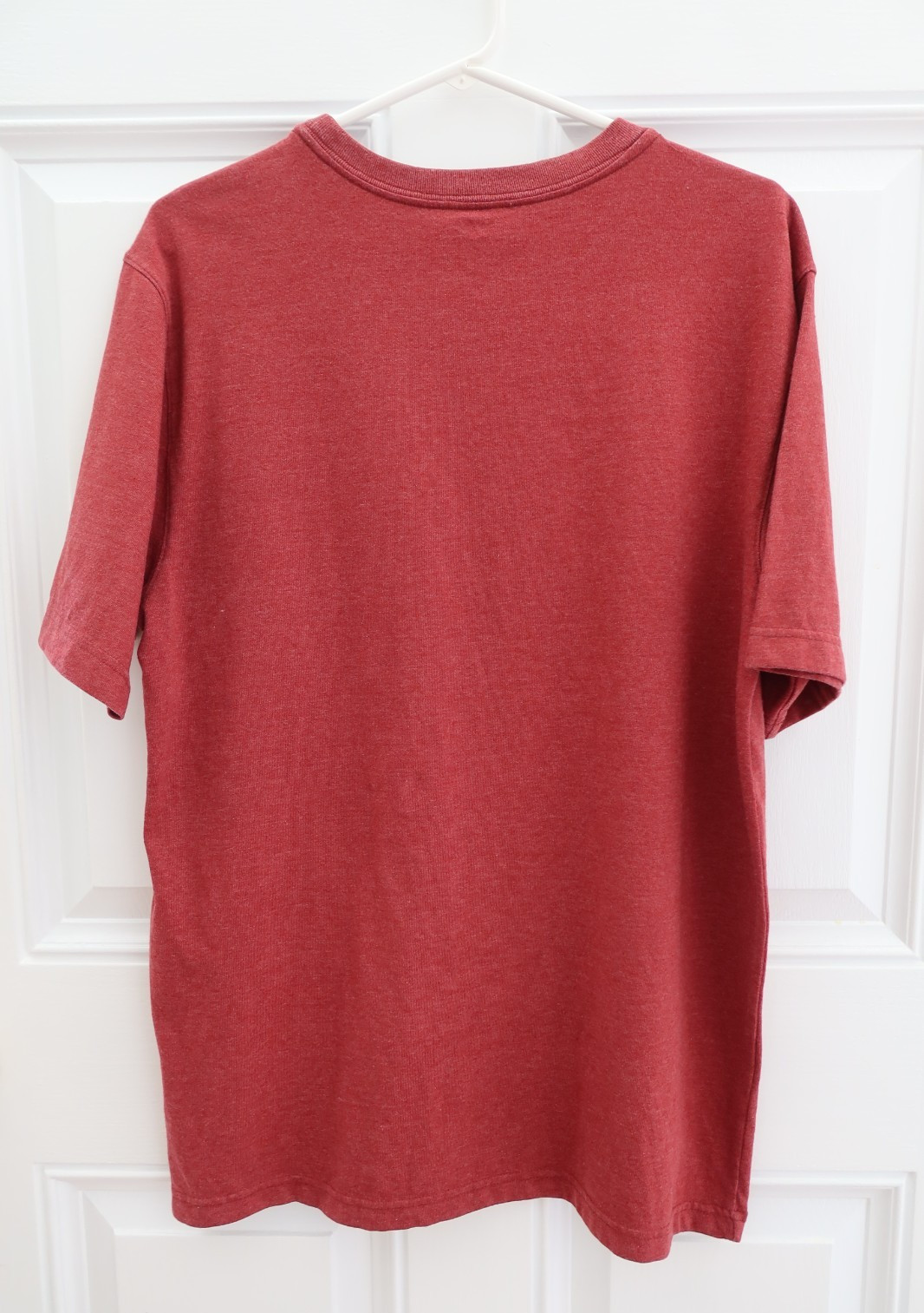 Outdoor Life River Washed Tee Shirt Mens Medium Red Pocket Short Sleeve gallery