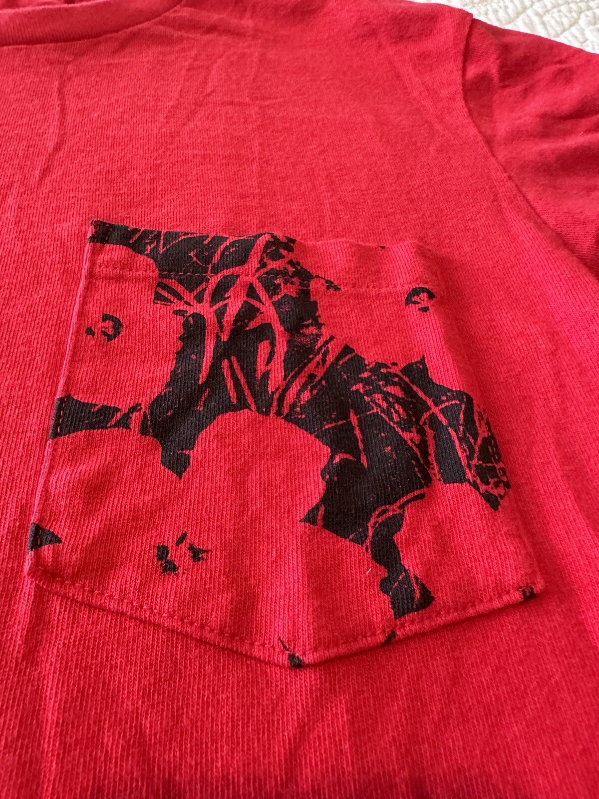 UNIQLO SPRZ NY ANDY WARHOL "GRAPHIC" RED MEN'S T-SHIRT Small gallery