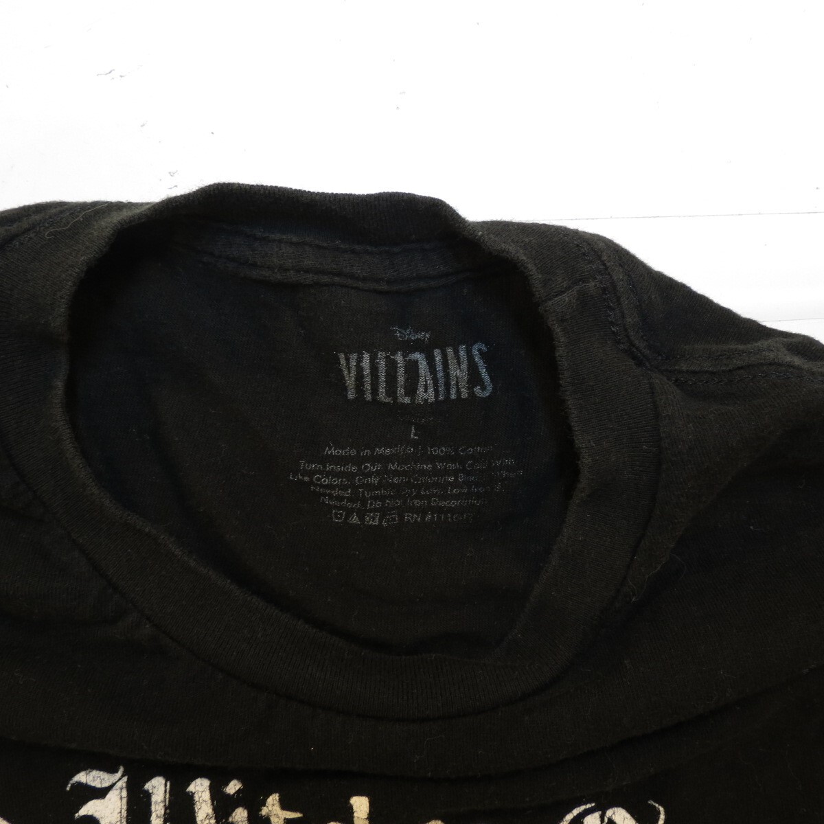 DISNEY VILLAINS BAD WITCHES CLUB EVIL QUEEN PRINCESS TEE T SHIRT Mens L Black gallery