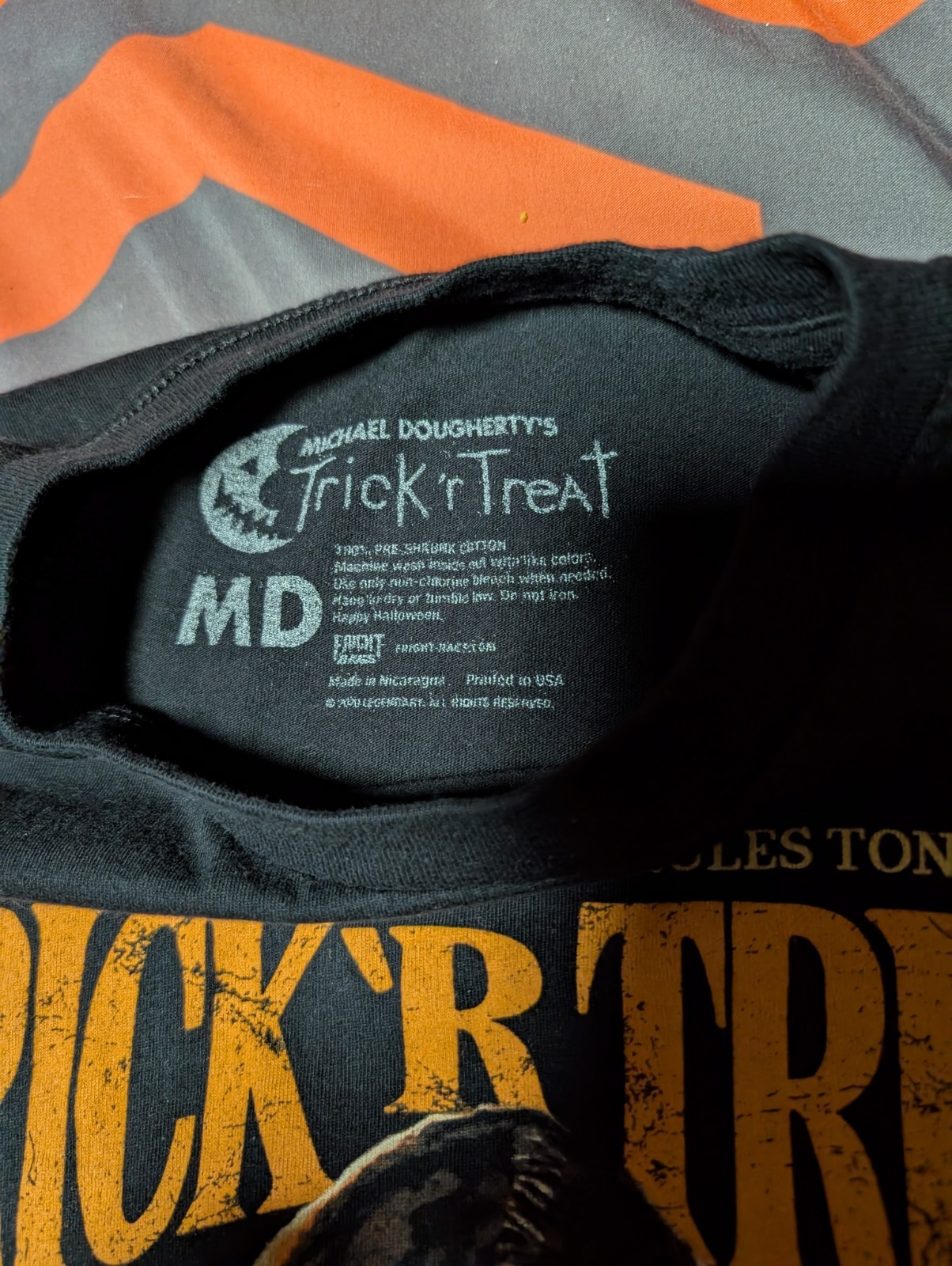 Fright Rags Horror Shirt Medium Trick R Treat gallery