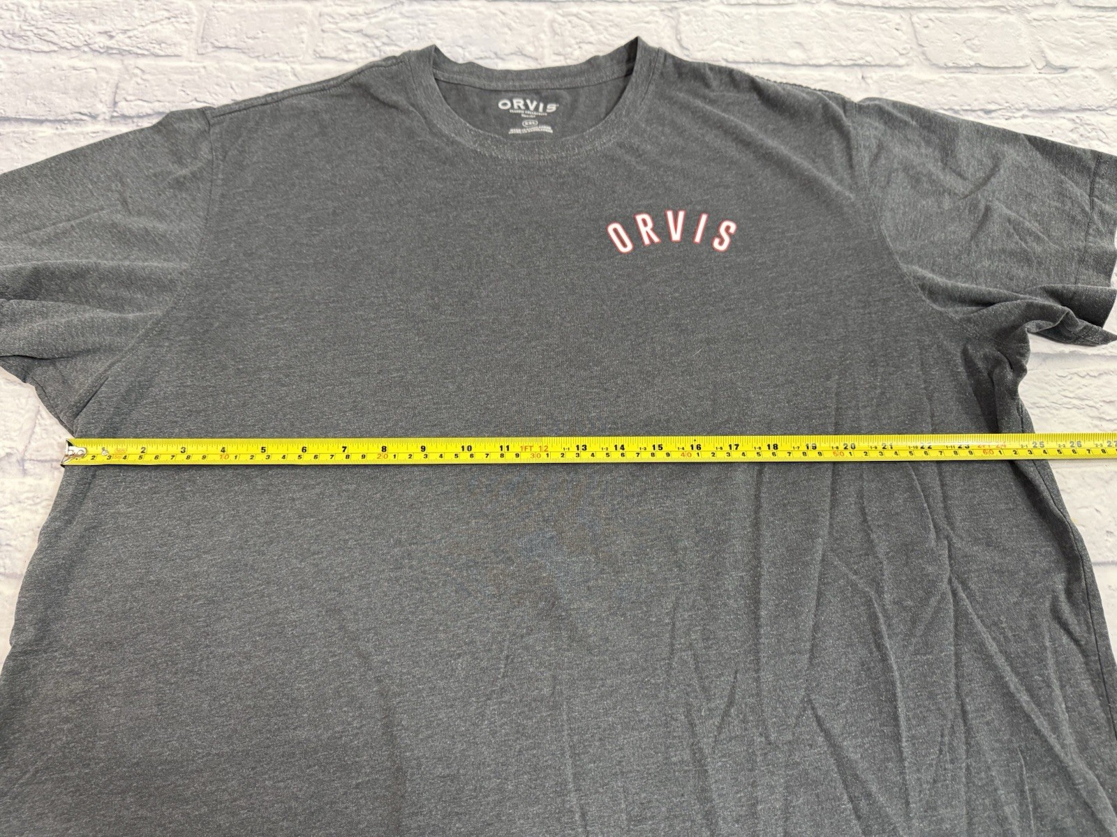 Orvis 1856 Shirt Graphic Classic Fit Outdoor Short Sleeve Tee Fly Fishing XXL gallery