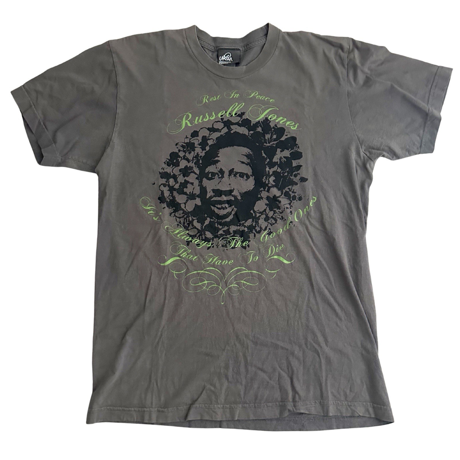 Vintage ODB Ol Dirty Bastard Memorial Rap Tee Mens Medium Wu Tang Clan Shirt Y2K