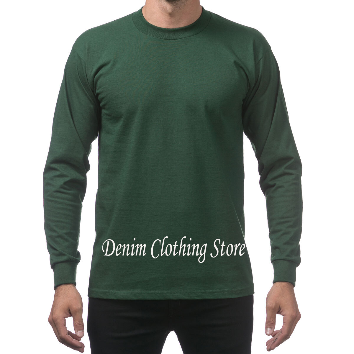 PRO CLUB MEN HEAVYWEIGHT SHIRT LONG SLEEVE PRO CLUB TEE ANY COLOR T-SHIRT S~7XL gallery