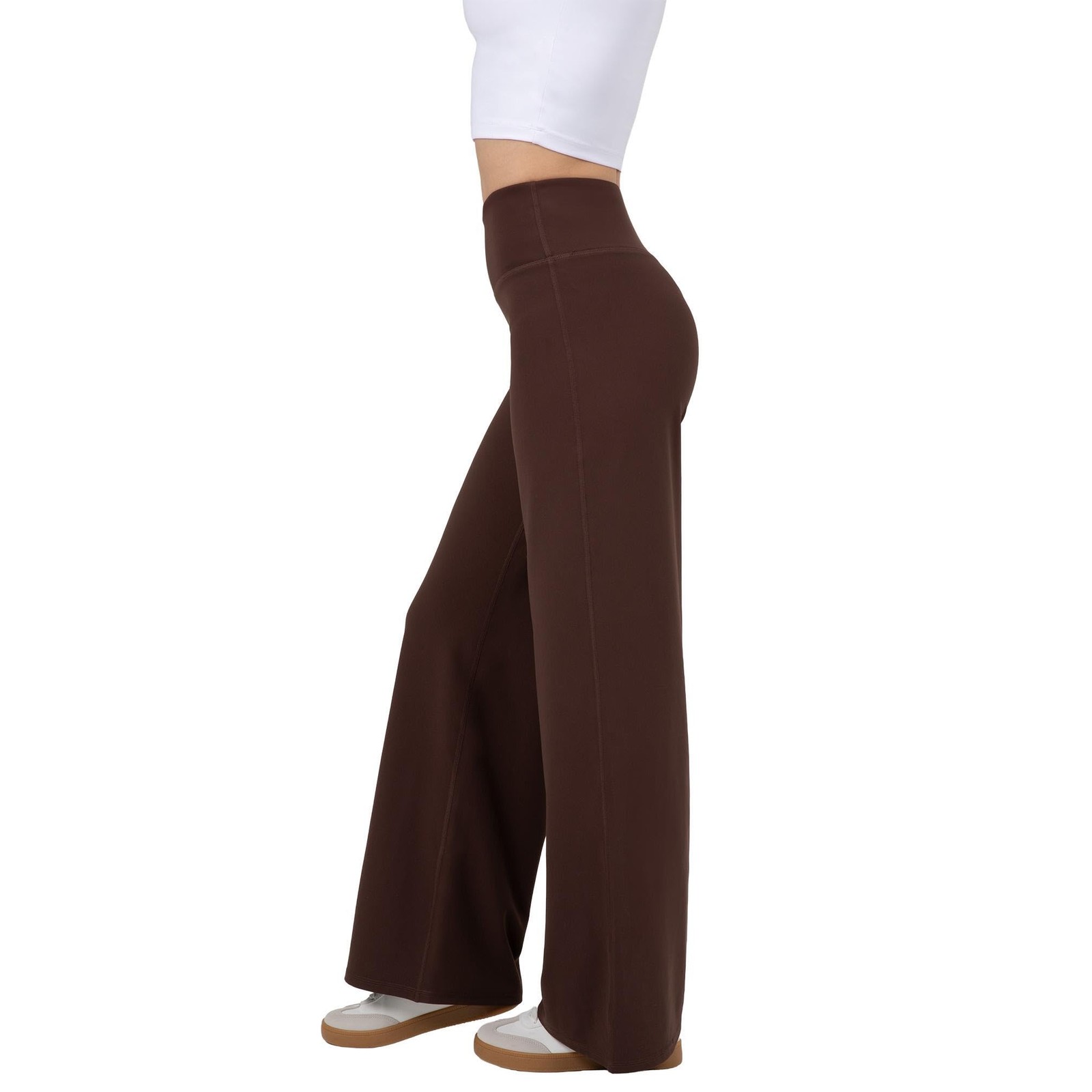 Active Women's High Waist Wide Leg Pants – Buttery Soft Lounge & Yoga Pants w... gallery