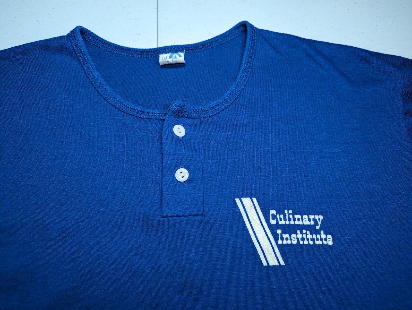 Vintage 1980s Culinary Institute T Shirt Size XL Artex Single Stitch Made in USA gallery