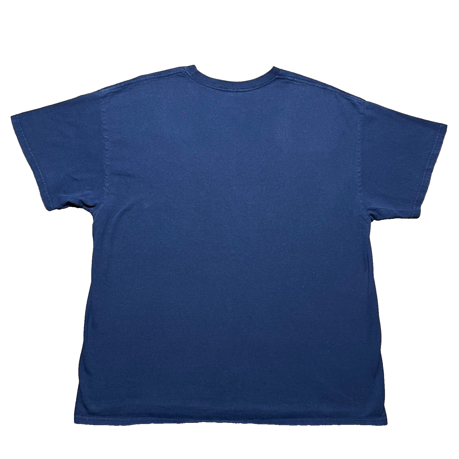 Vintage Earth Day Elephant Graphic T Shirt Mens XL Navy Blue Cotton Nature Tee gallery